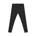 Luxury Boo Black & Gold Leggings | Own Every Moment