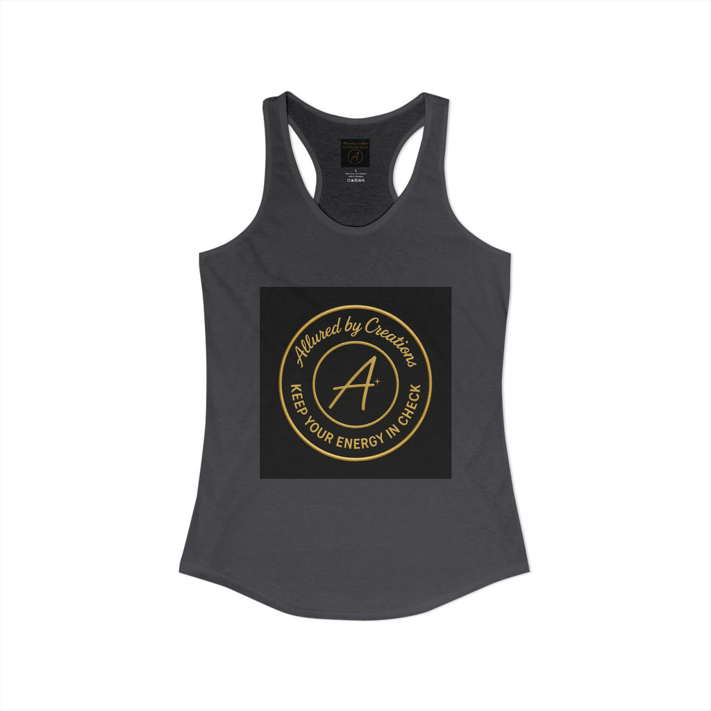 Keep Your Energy in Check Racerback Tank - Spiritual Apparel | Allured By Creations