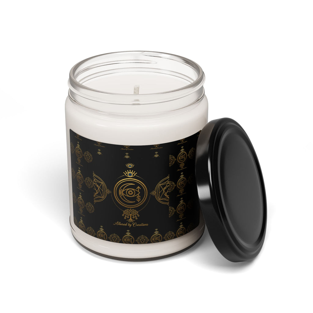 Luxury Sacred Space Cleanse Candle 9oz - Spiritual Purification Soy Wax | Allured By Creations