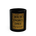 Empowered Energy Luxury Mug - Gold Glitter Affirmation Coffee Cup | Allured By Creations
