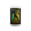 24k Luxury Scented Soy Candle 13.75oz - Artistic Woman & Parrot | Allured By Creations