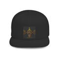 Sacred Geometry Snapback Hat - Gold Spiritual Protection| Allured by Creations