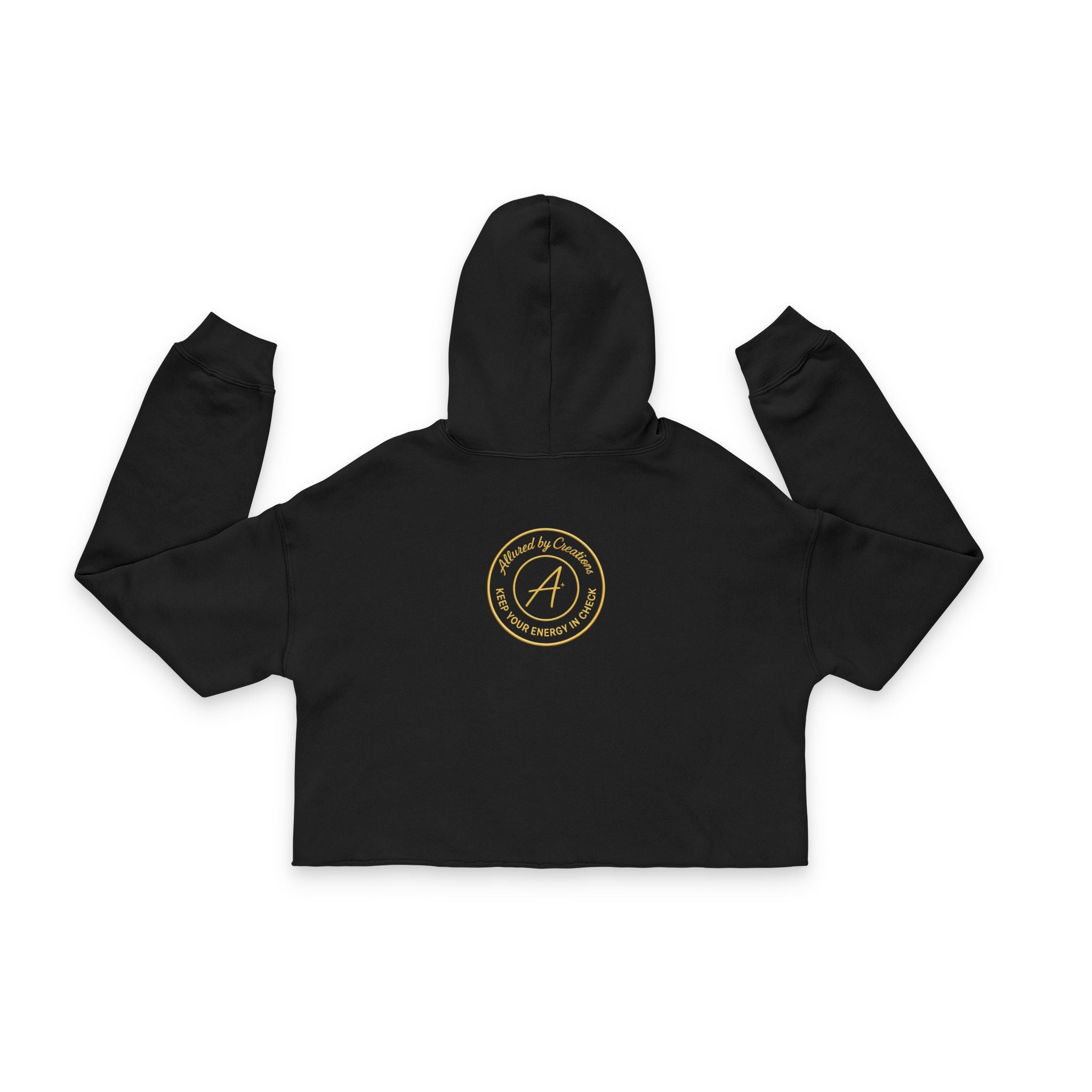 Divine Vision A.B.C Cropped Hoodie