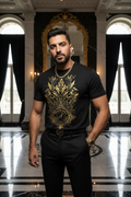 Golden Abundance Tee - Luxury Luck Magnet & Prosperity Statement Shirt