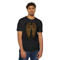 Guarded By Angels T-Shirt - Gold Wing Divine Protection Tee | Allured By Creations