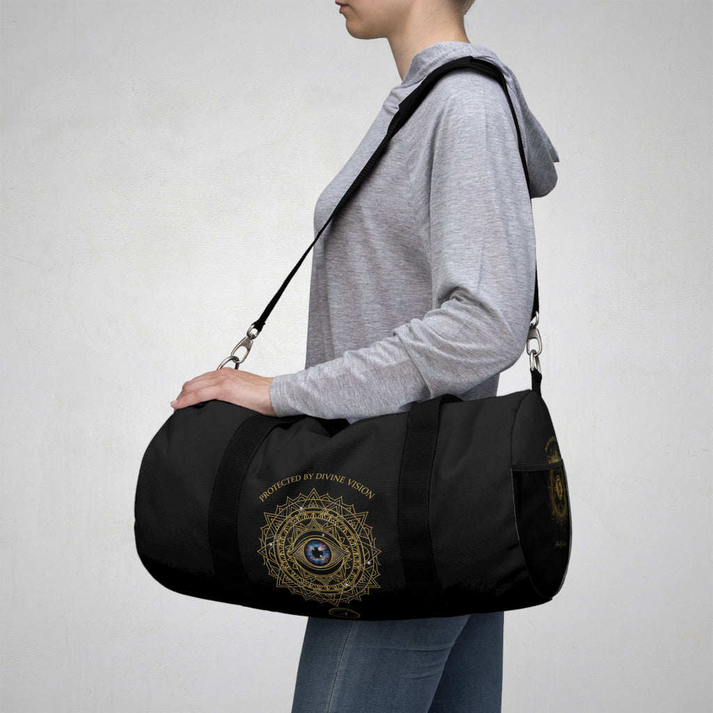 Protected By Divine Vision Luxury Duffel Bag | Allured by Creations