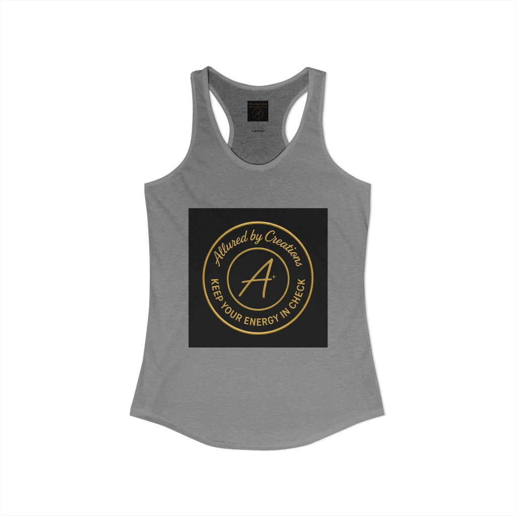 Keep Your Energy in Check Racerback Tank - Spiritual Apparel | Allured By Creations