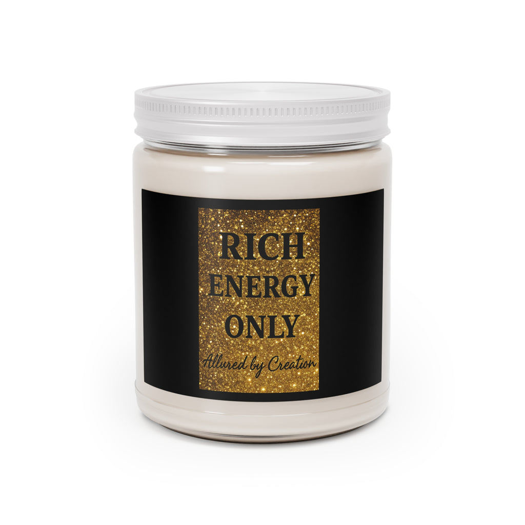 Luxury Manifest Money Candle 9oz - Abundance & Prosperity Soy Wax | Allured By Creations