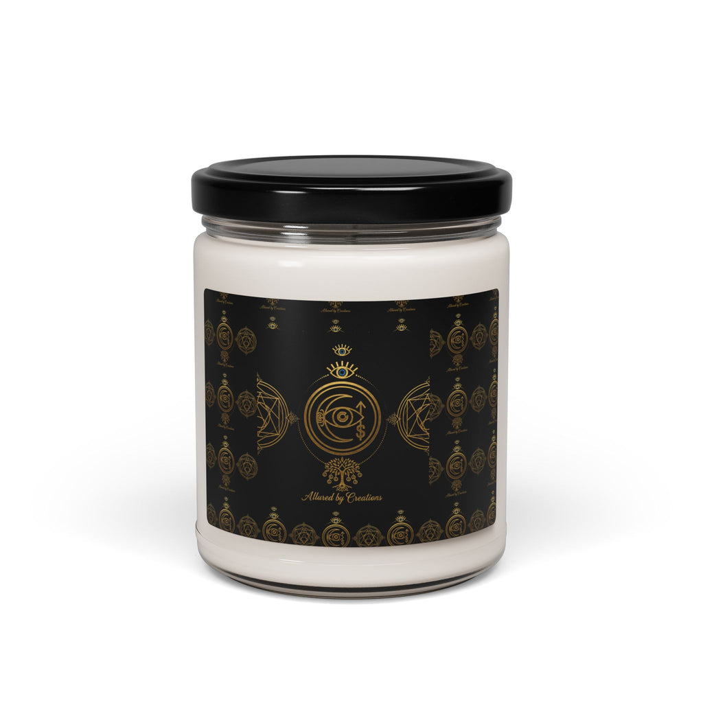 Luxury Sacred Space Cleanse Candle 9oz - Spiritual Purification Soy Wax | Allured By Creations