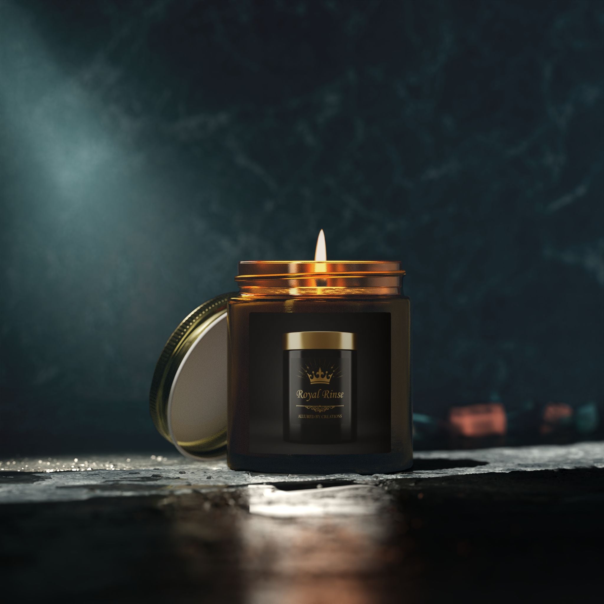 Royal Rinse Luxury Candle — Elevate Your Bath to Divine Indulgence