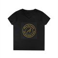 Allured by Creations Black Signature V-Neck Tee