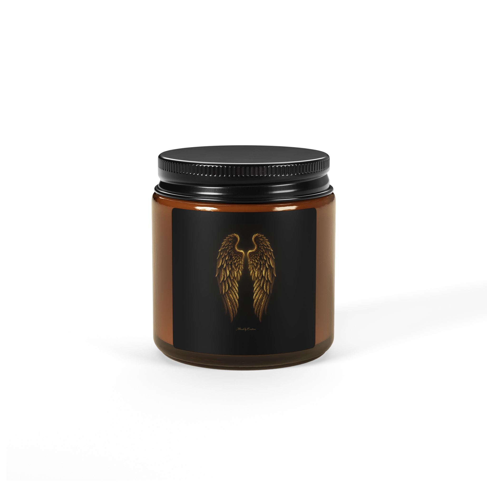 Invite Your Angels Candle - Divine Protection Soy Wax Amber Jar | Allured By Creations