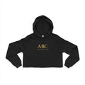 Divine Vision A.B.C Cropped Hoodie