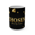 Chosen — Luxury Gold & Diamond 15oz Coffee Mug | Spiritual Affirmation | Allured by Creations