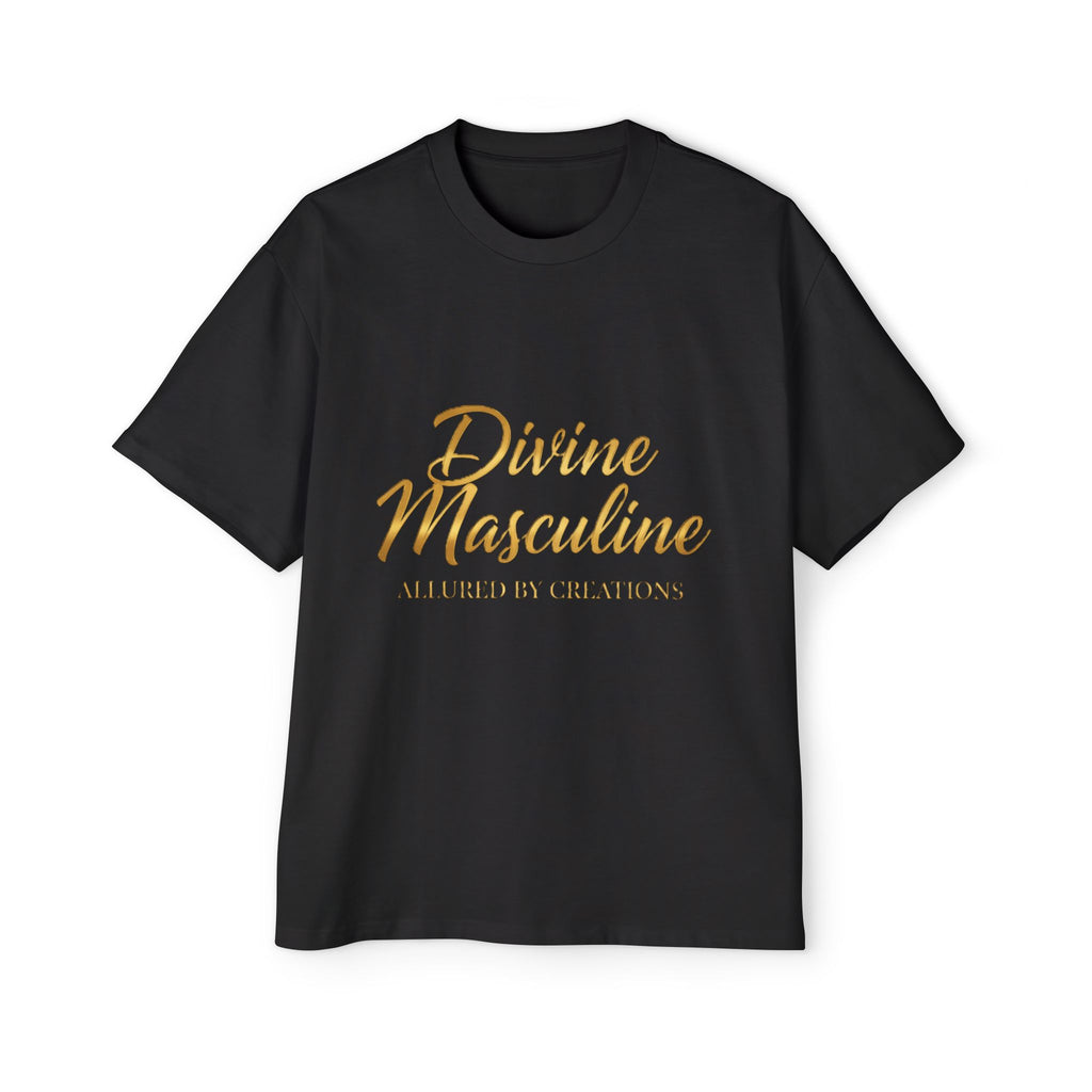 Divine Masculine Luxury Tee - Premium Spiritual Empowerment T-Shirt
