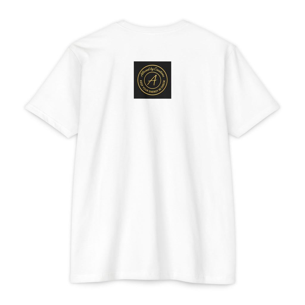 Guarded By Angels T-Shirt - Gold Wing Divine Protection Tee | Allured By Creations