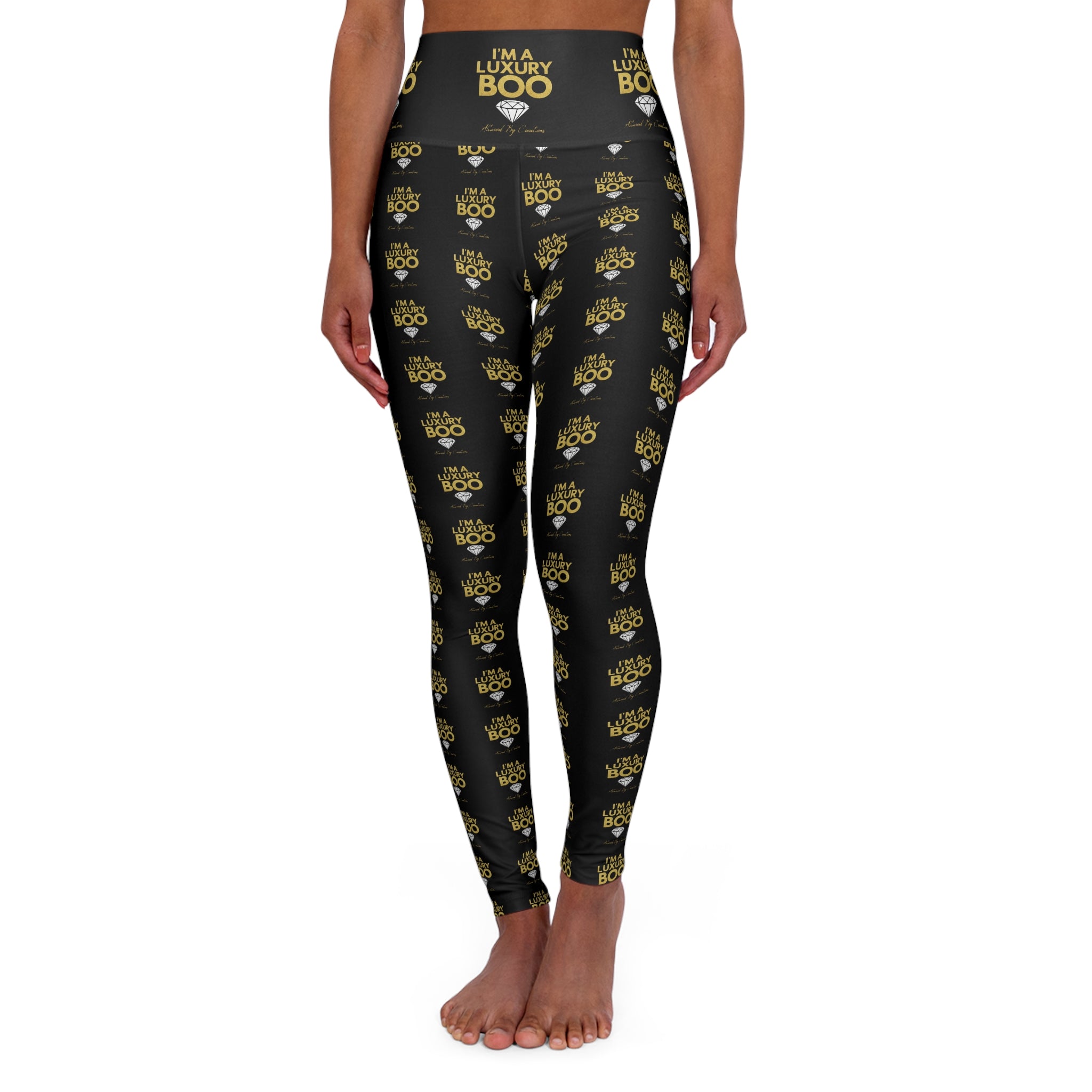 I'm a Luxury Boo High-Waist Leggings | Confidence in Every Step