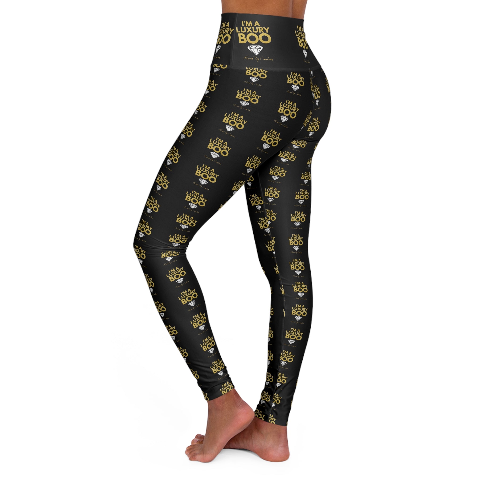 I'm a Luxury Boo High-Waist Leggings | Confidence in Every Step