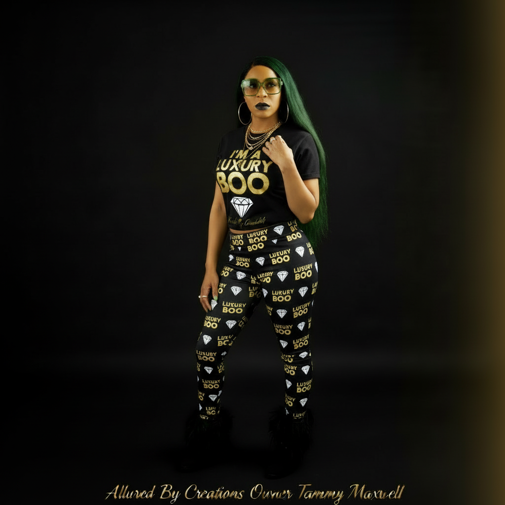 I'm a Luxury Boo High-Waist Leggings | Confidence in Every Step