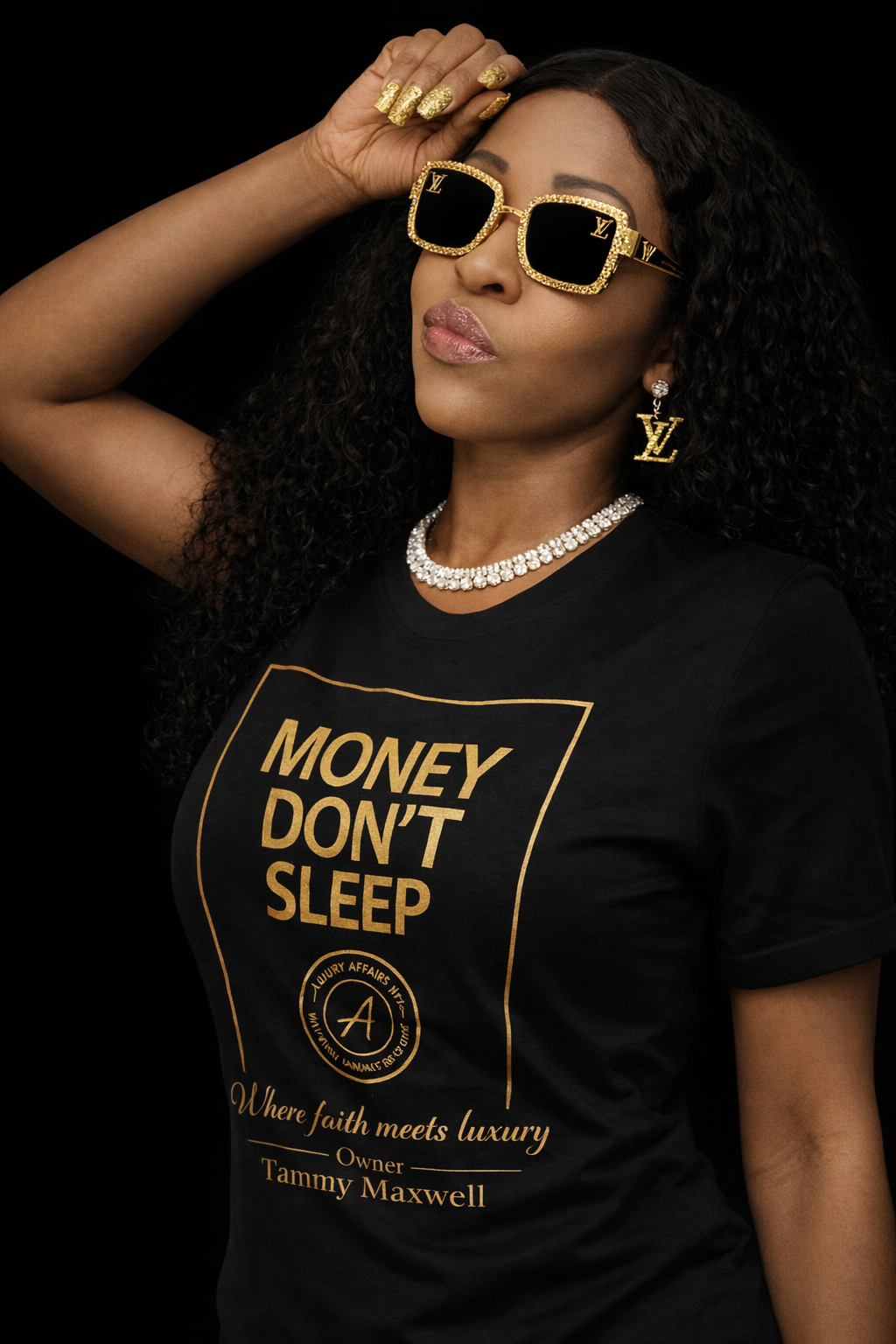 Money Don't Sleep T-Shirt - Motivational Hustle Tee | Allured By Creations